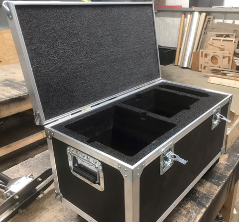 Flight cases and transit cases